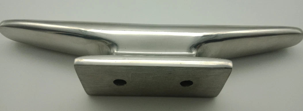 Boat Cleats x2 Narrow Base 316 Stainless Steel Heavy Duty 150mm