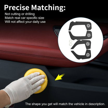 Anti Kick Pad Sticker Protector for Infiniti QX80 (2018-2021)