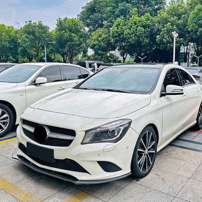 Front Bumper Spoiler Lip for Benz CLA C117 (2013-2015)
