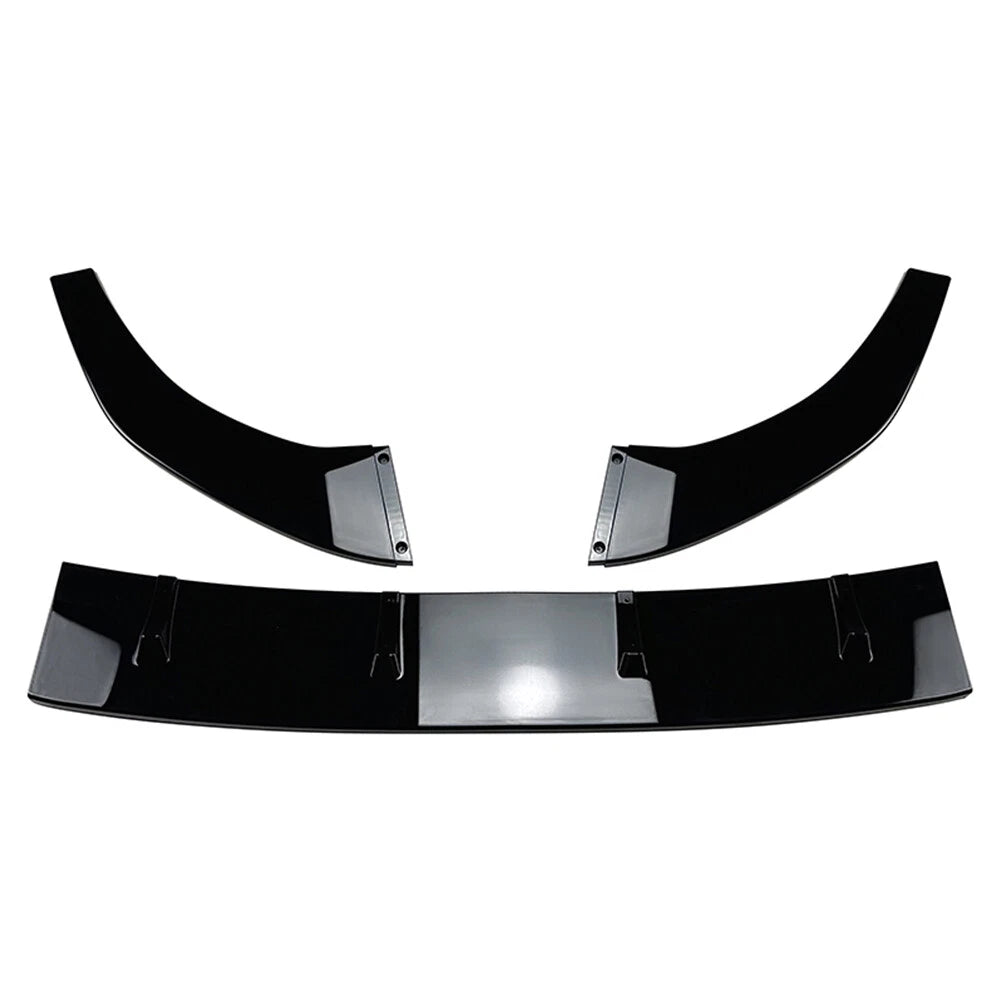 Front Splitter Spoiler Lip Body Kit for Volkswagen Golf MK8 GTD GTE R-Line (2020+)