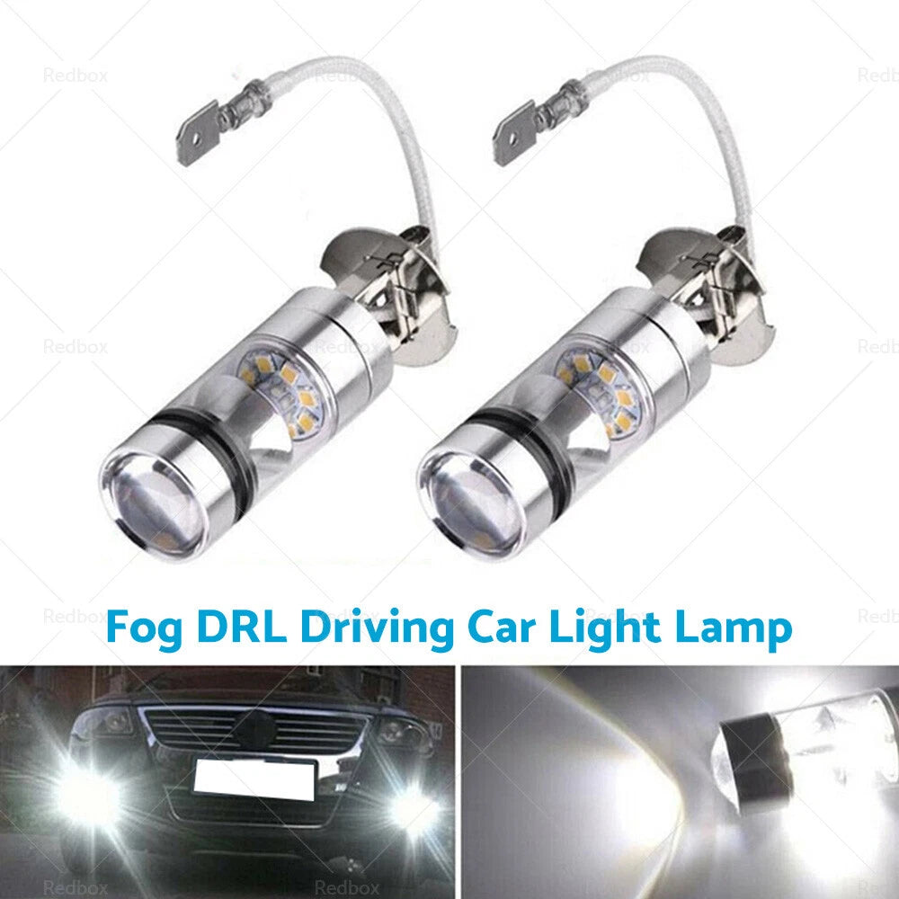 100W High Power LED Cree Headlight Fog Driving Light Bulbs for Car Lamp (N/A)