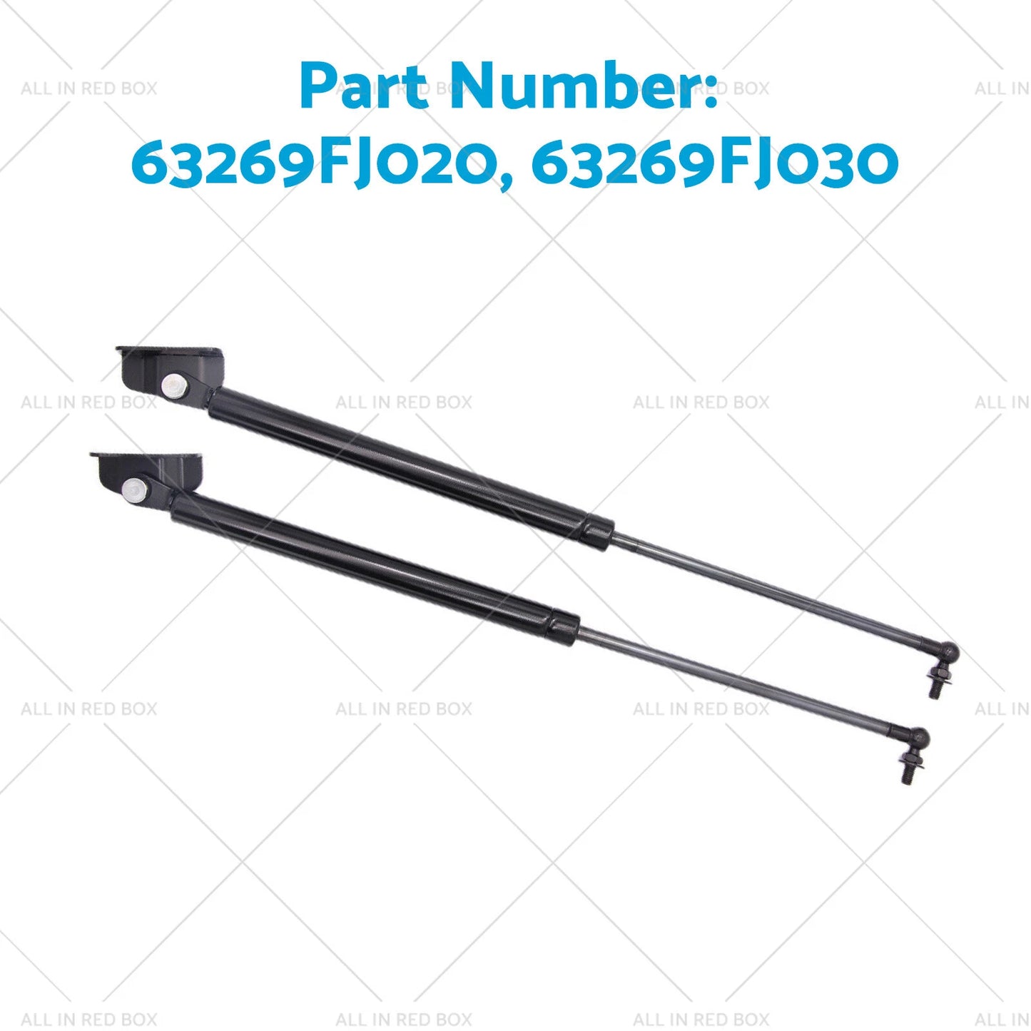 Rear Tailgate Lift Supports for Subaru Impreza XV (2012-2016)