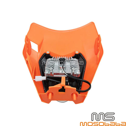 Enduro LED Headlight Lamp for Honda CR125, Kawasaki KX125, KX400, KX350