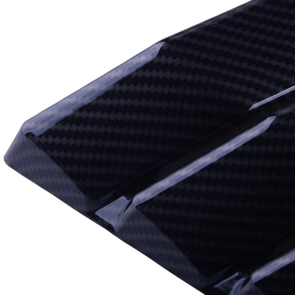 2 x Carbon Fiber Style Bonnet Air Outlet Covers for Ford F150 (2015-2023)