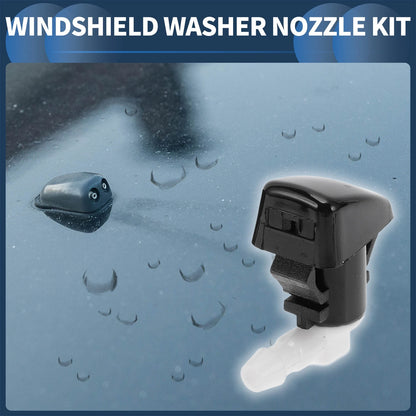 Front Windshield Washer Nozzles for Ford F-250 Super Duty (2017-2023)