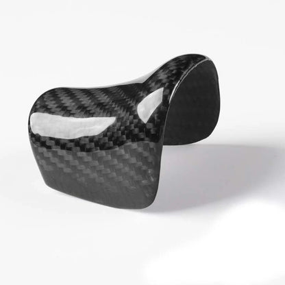 Real Carbon Fiber Gear Shifter Knob Back Cover Trim fit For Nissan GTR 2017-2022
