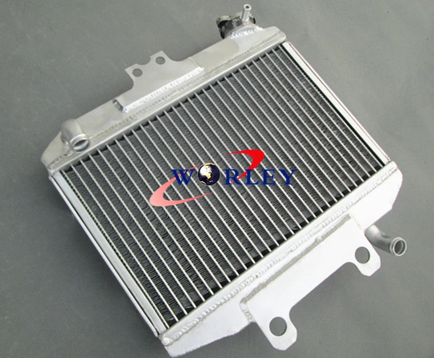 Aluminum Radiator & RED Silicone Hoses for Honda CR250R (1997-1999)