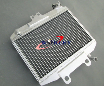 Aluminum Radiator & RED Silicone Hoses for Honda CR250R (1997-1999)