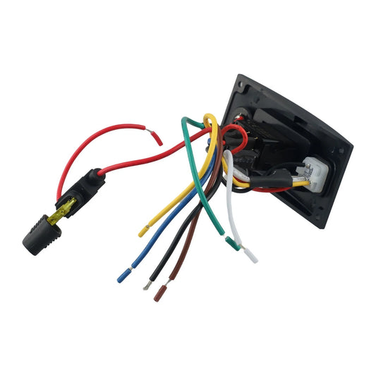 1pcs / 3-Way Bilge Pump Switch Panel Waterproof Automatic-Off-Manual 12v/24v