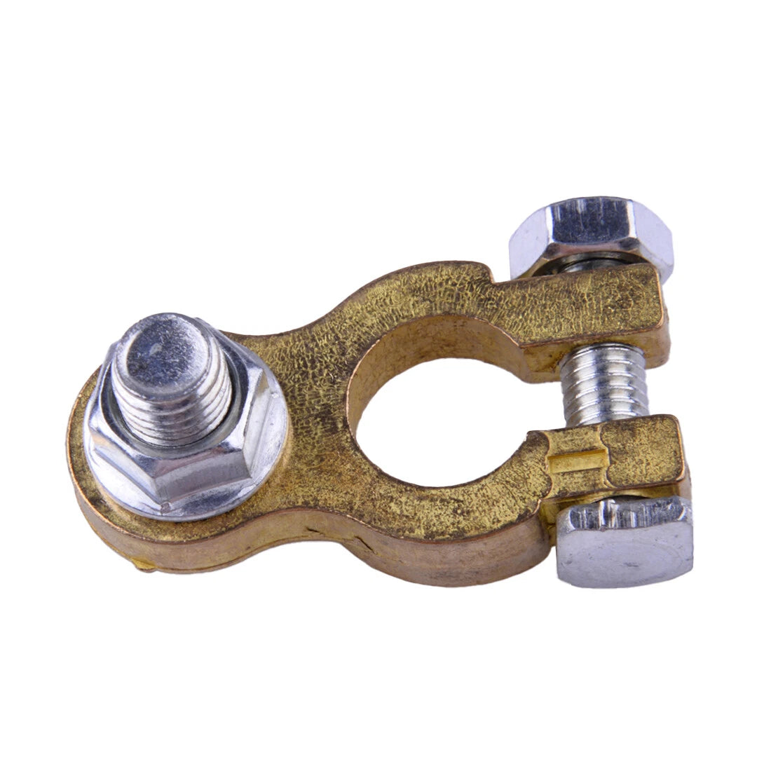 Universal Brass Car Battery Terminal Connector Clamp