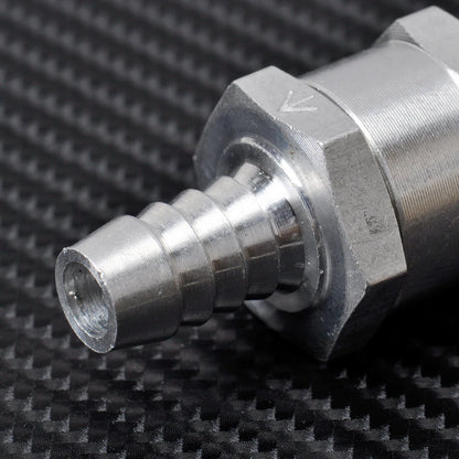 10mm 3/8" Fuel Non-Return Check Valve for Petrol Diesel Marine Aluminum