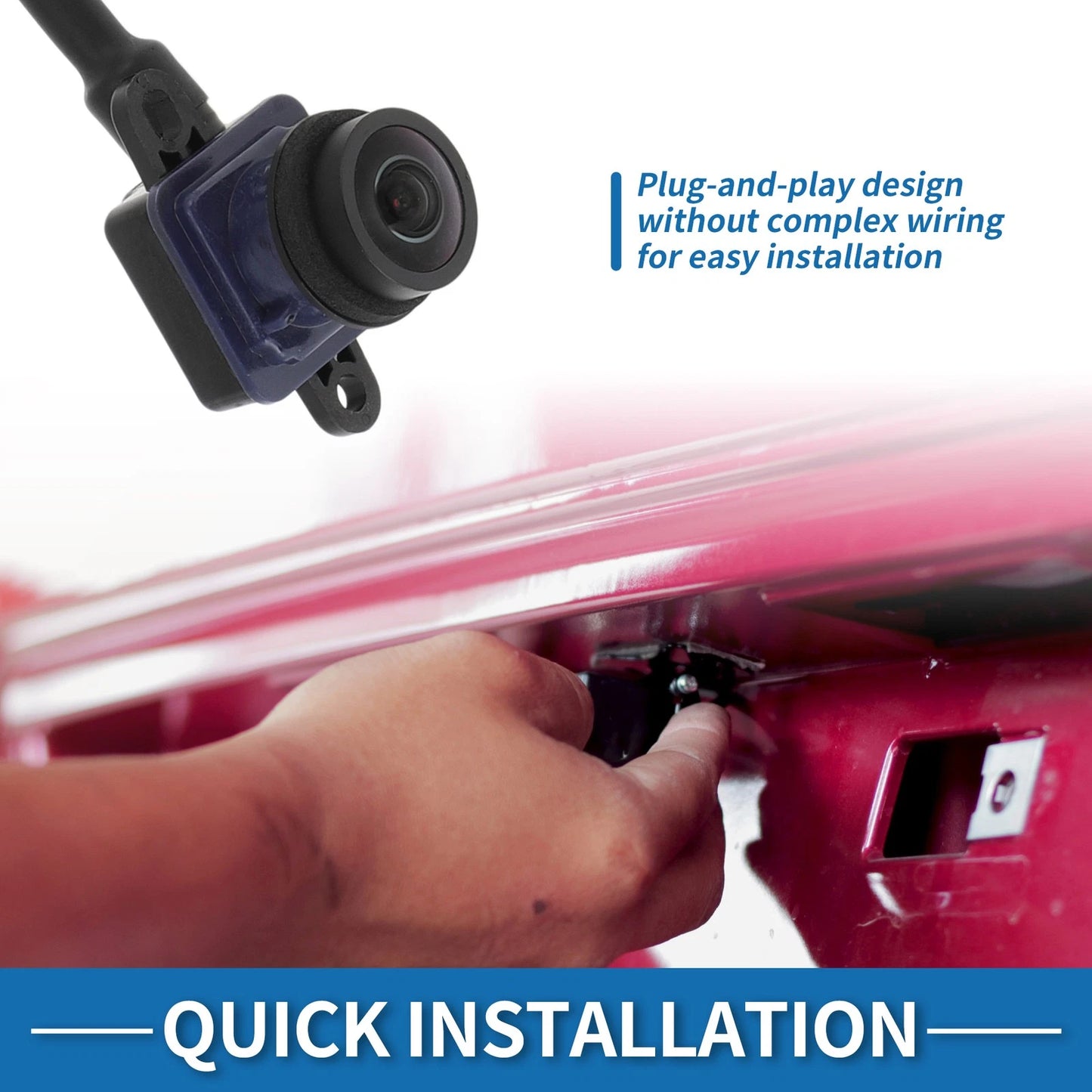 Rear View Park Assist Backup Camera for Dodge Dart (2013 - 2016)