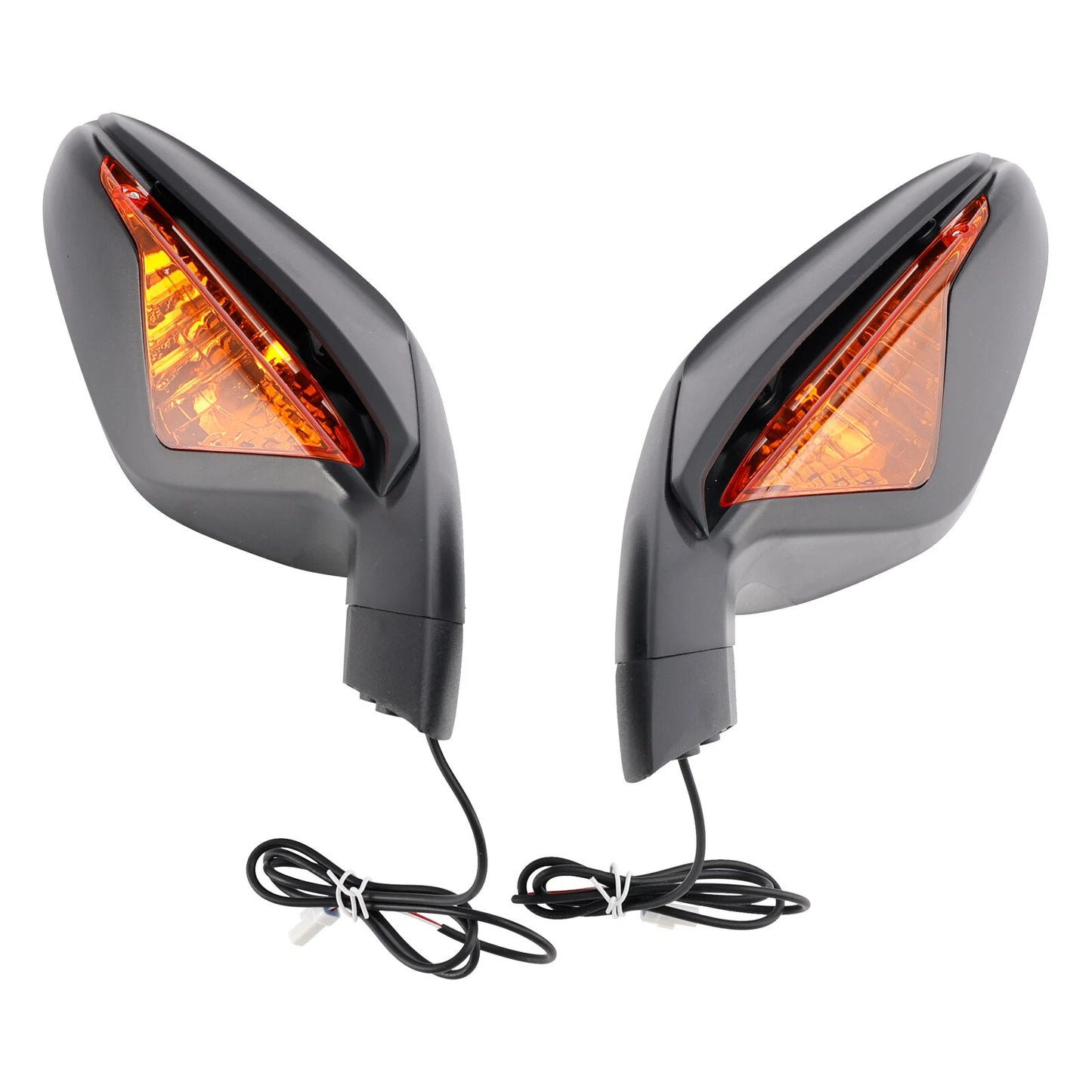Black Mirrors Pair with Indicators for MV Agusta F3 675 / F3 800 (2012-2018)