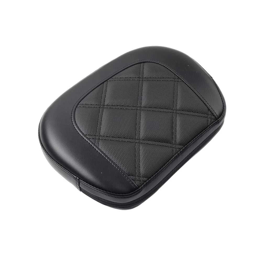 Black Stitching Sissy Bar Backrest Pad for Harley Electra Glide (2014-2023)