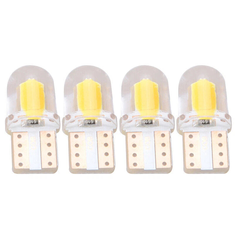 4 x Super White LED License Plate & Interior Light Bulbs