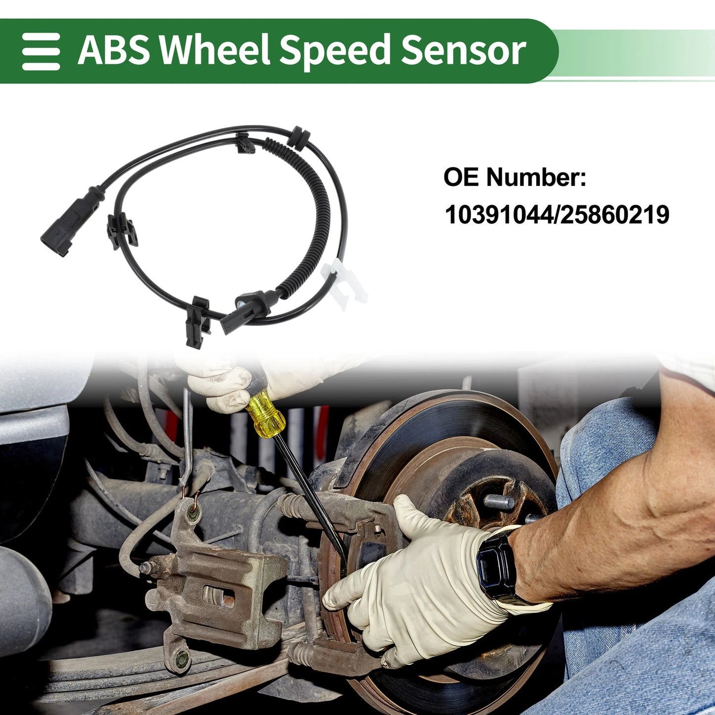 ABS Wheel Speed Sensor / 1 Pcs / for Buick Enclave (2008–2017)