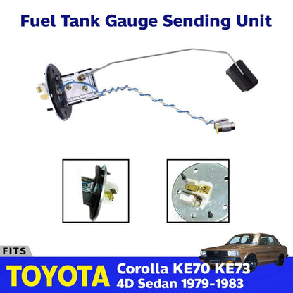 Fuel Gauge Delivery Sending Unit Fits Toyota Corolla KE70 Sedan Car 1979-1987