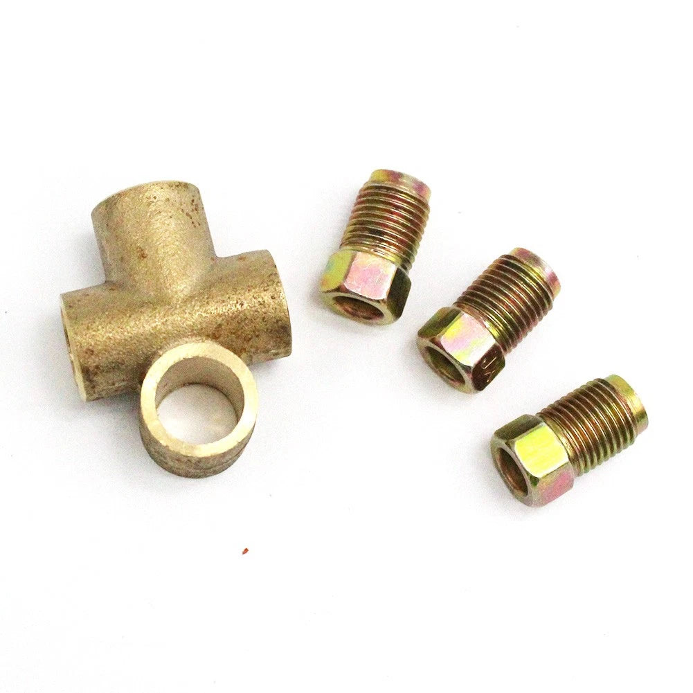 Nuts / 3/16 Brake Pipe Unions Copper Distributor Fittings