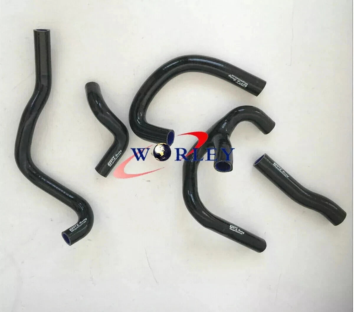 Silicone Radiator Hose for Suzuki RGV250 VJ22 1991-1996 & Aprilia RS250 BLUE