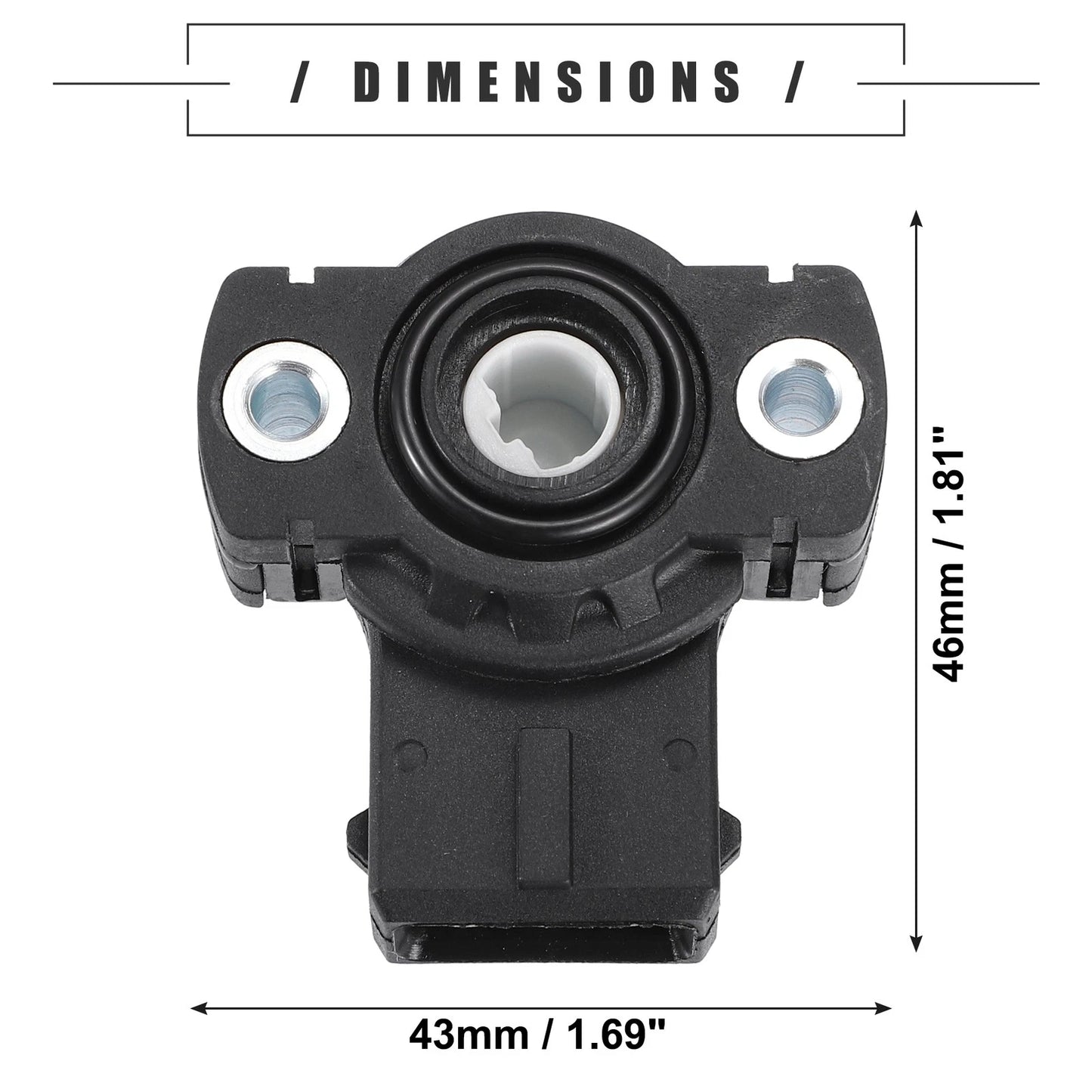 TPS Throttle Position Sensor Plastic for BMW Z3 M3 (1996-2000)