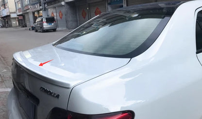 Super White Trunk Spoiler Wing for 2009-2013 Toyota Corolla Sedan