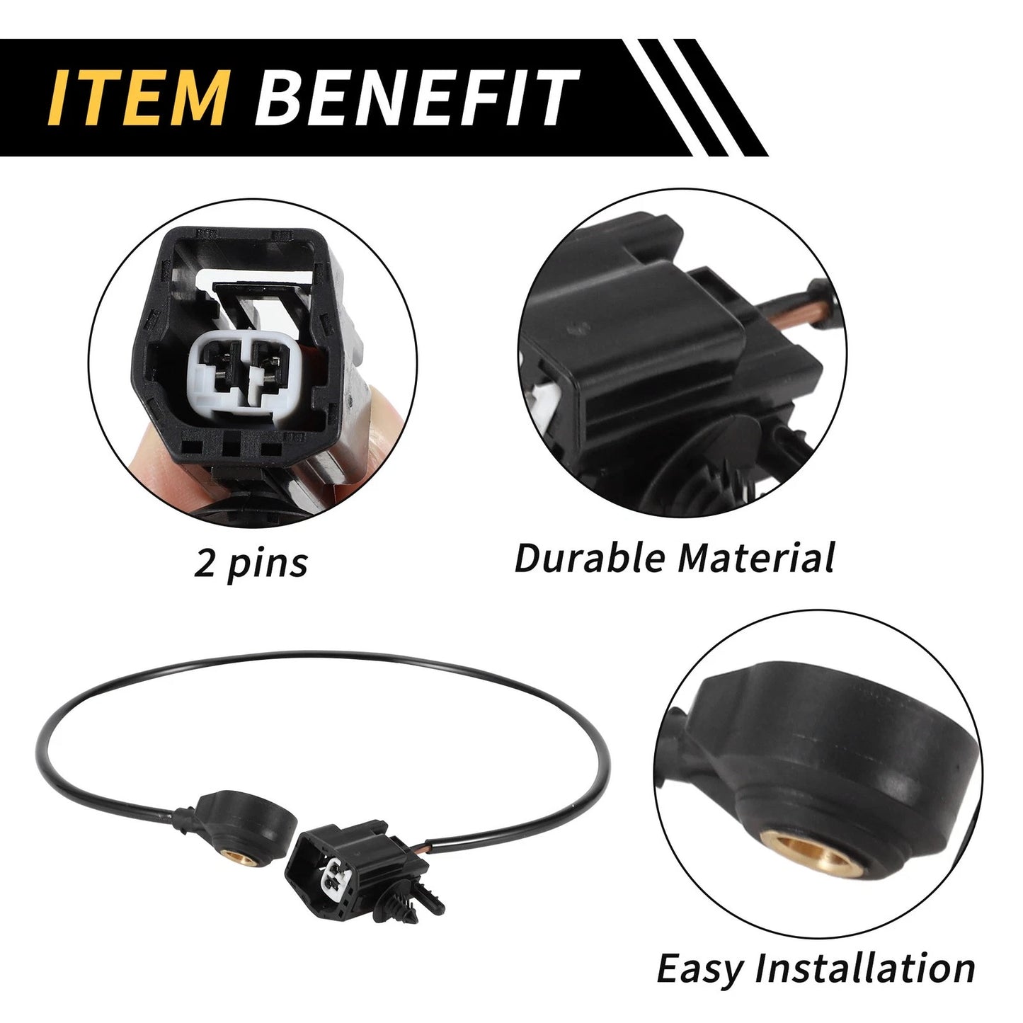 Engine Knock Sensor for Ford F-150 F-350 F-450 (2000-2004)