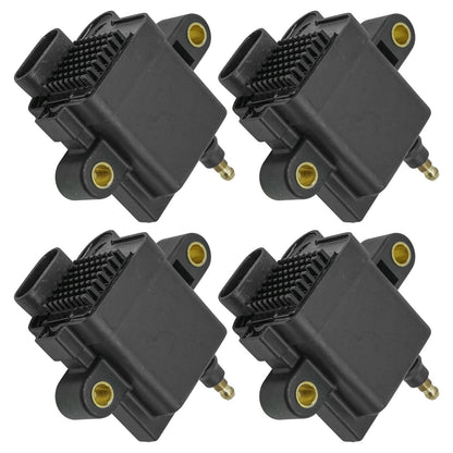 4-Pack Ignition Coils for Mercury Outboard 40-60HP EFI 4-Cyl 4-Stroke