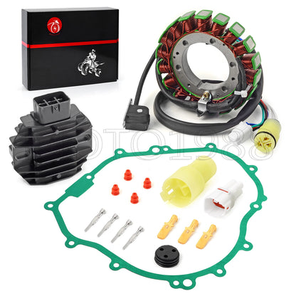 Stator/Reg Rectifier W/Gasket for Yamaha Bruin 350 YFM350BA (2004–2006)