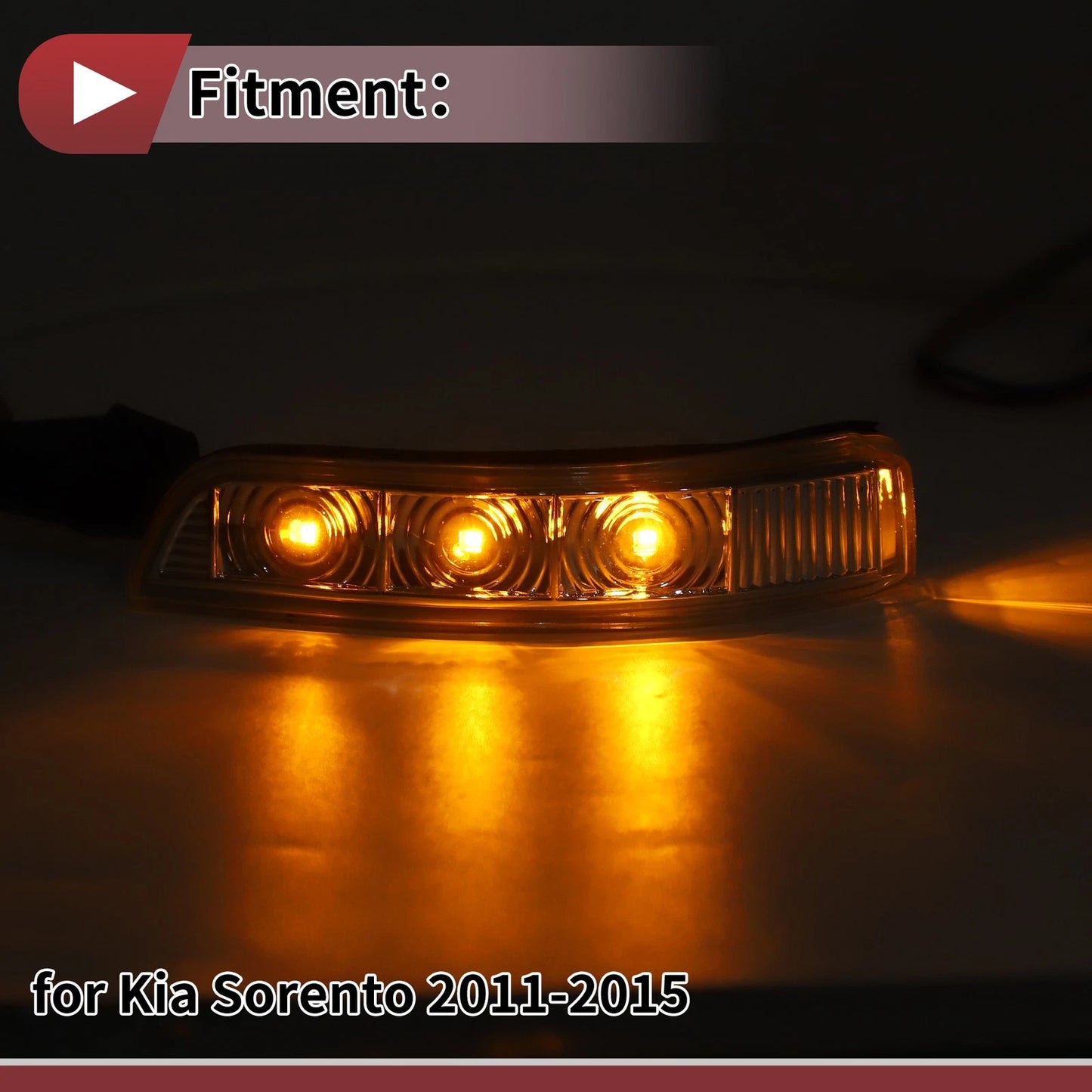 Front Right LED Turn Signal Light for Kia Sorento (2011-2015)