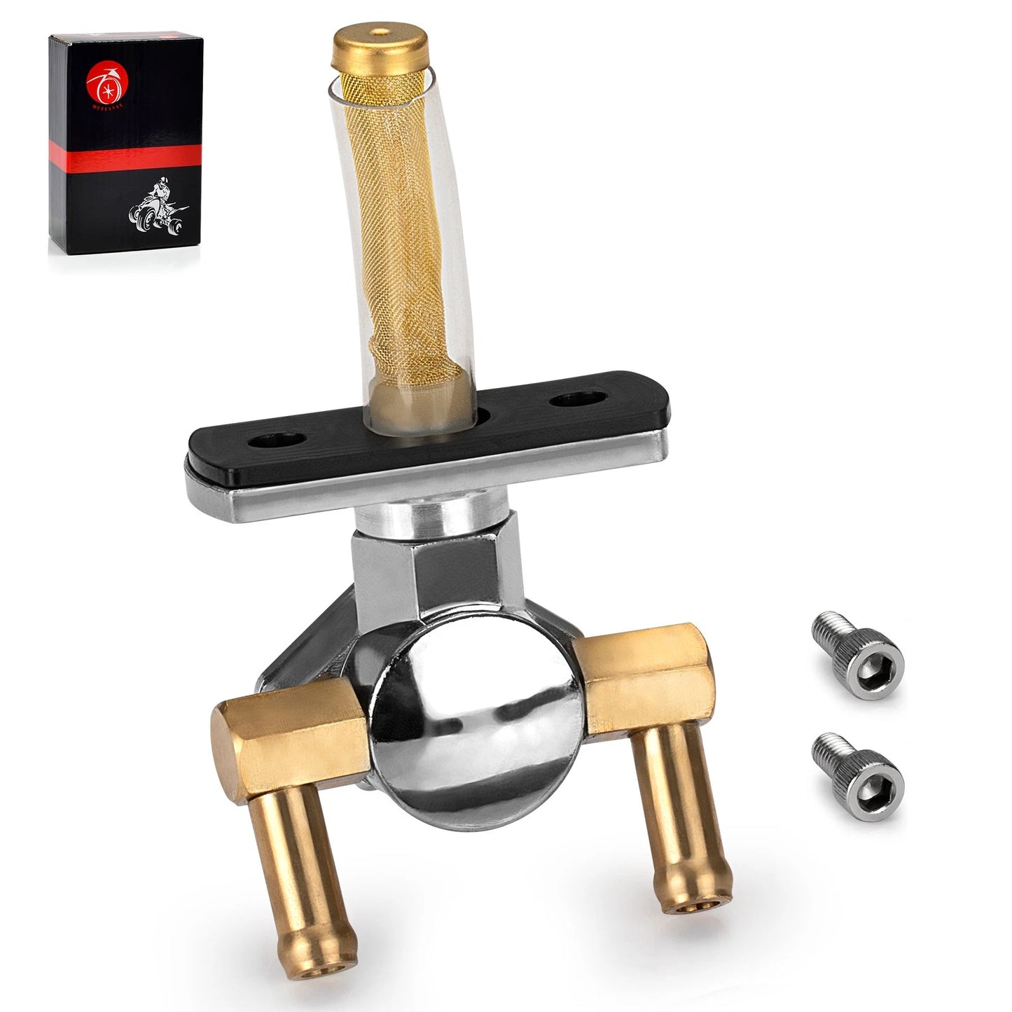 Dual Feed High Flow Fuel Tank Switch Valve For Yamaha Banshee 350 (87-06)