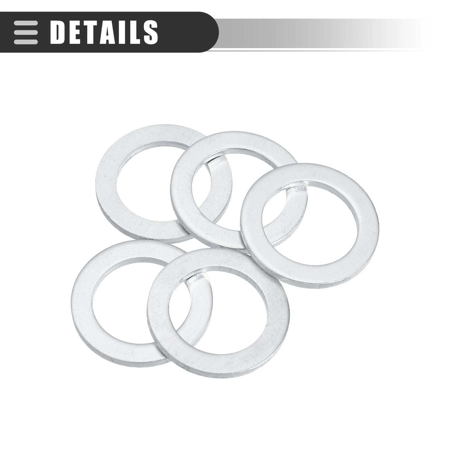 5 Pcs Oil Drain Plug Gaskets for Honda Element (2003-2011)