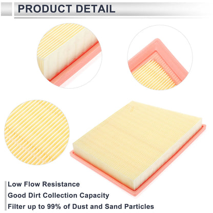 Car Engine Air Filter for BMW X1 2.0L (2016-2022) - 1 x High-Quality Filter