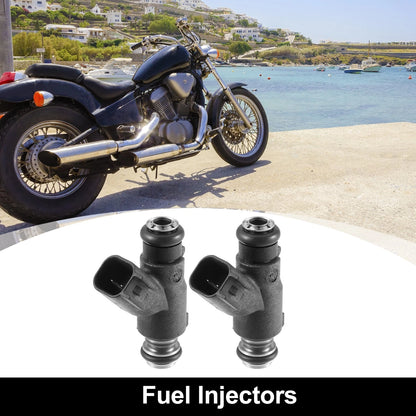 Fuel Injectors 2 x 6-Hole for Harley-Davidson