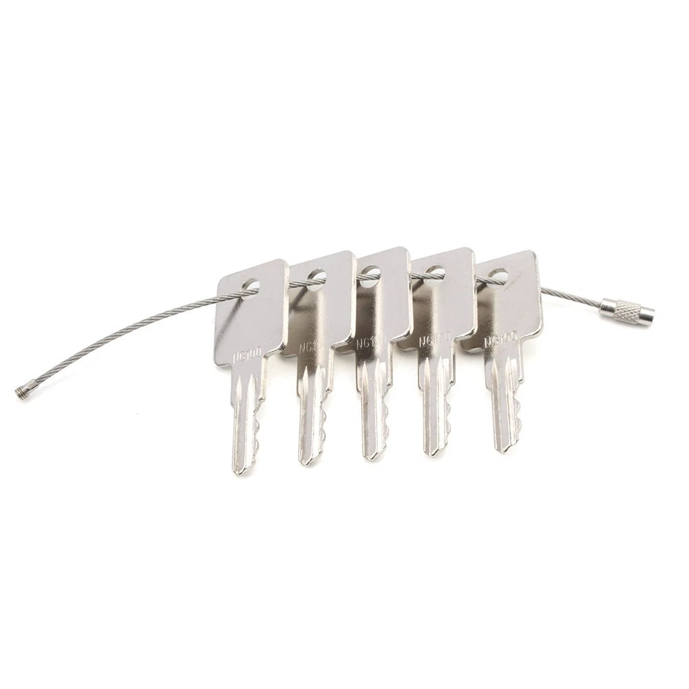 5 x NG100 Heavy Equipment Ignition Keys for Construction Equipment