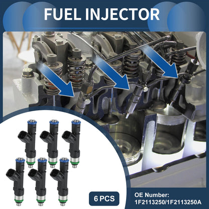 Fuel Injector  for Mazda B3000 Base (2002-2007) 3.0L Black
