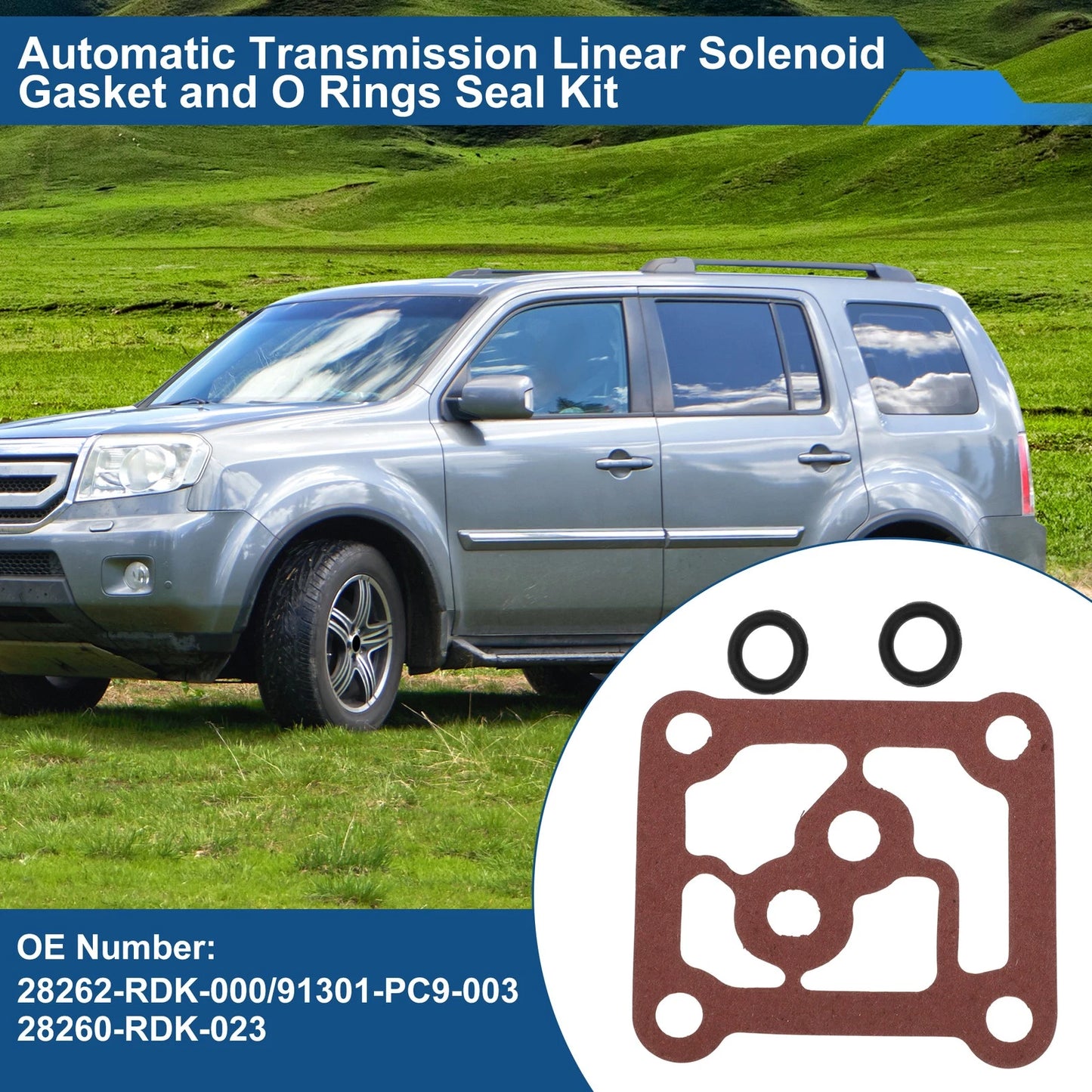 Transmission Single Linear Solenoid Valve Gasket for Acura MDX