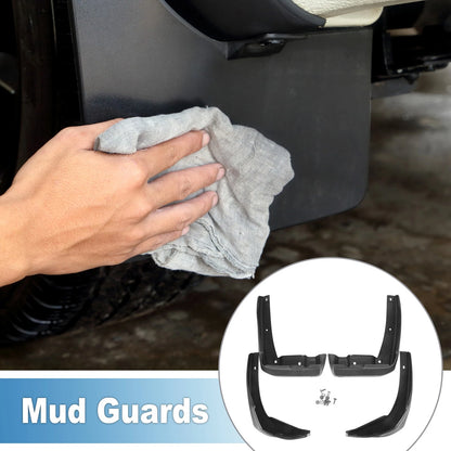 Front & Rear Mud Flap Splash Guards for Acura RDX (2013-2018)