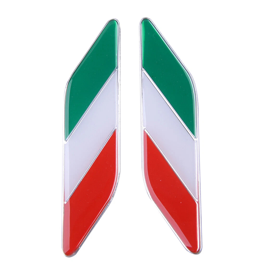 Universal Car Side Fender Italy Flag Emblem Badge Decal