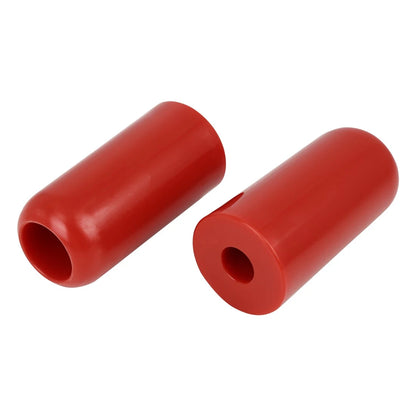 Pair 10mm Frame Sliders Anti Crash Protector Red for Motorcycle