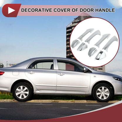 Car Door Handle Covers  for Honda Accord (2008-2012) Silver Tone ABS
