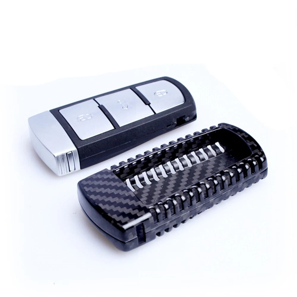 Carbon Fiber Key Case Cover for VW CC Passat B6 (2010-2012)