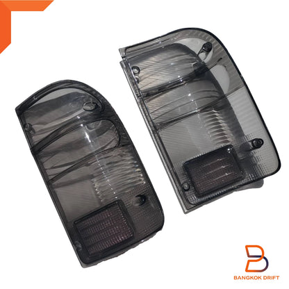 Smoke Tail Light Lenses for Toyota Hilux Ute D4D SR5 (1997-2004)