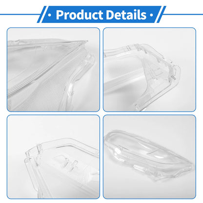 Car Front Left Headlight Lens Cover for Honda Civic (2016-2018)