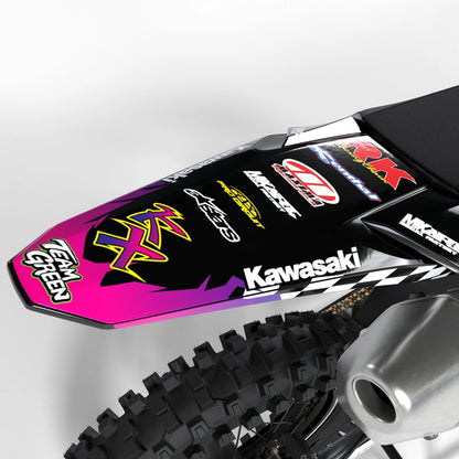 Kawasaki KX 250 Sticker Kit Decals Junction B Style (1999-2002)