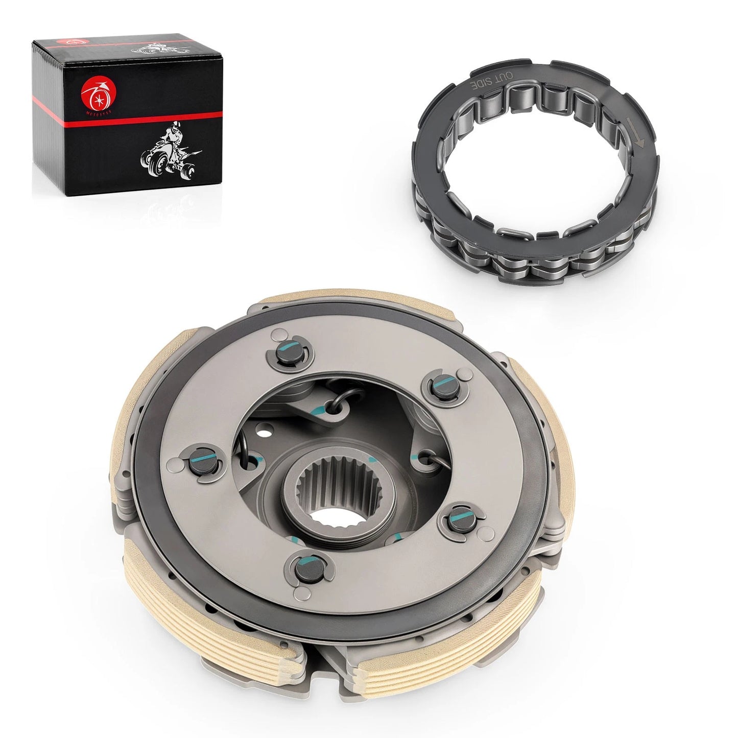 Wet Clutch Carrier & Bearing for Honda TRX300FW Fourtrax (1988–2000)