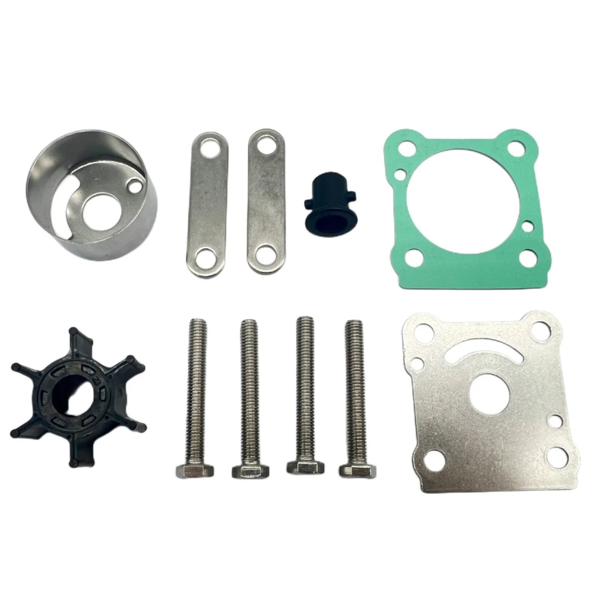 Water Pump Impeller Repair Kit for Yamaha 6HP 8HP (1984-2002)