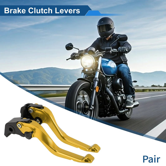 1 pair Short Brake Clutch Levers for Yamaha YZF-R1 (2009–2014)