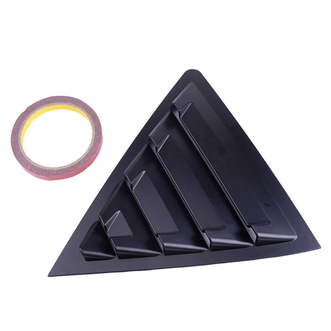 Black Side Window Louver Vent Cover Trim for Toyota Corolla (2014-2018)