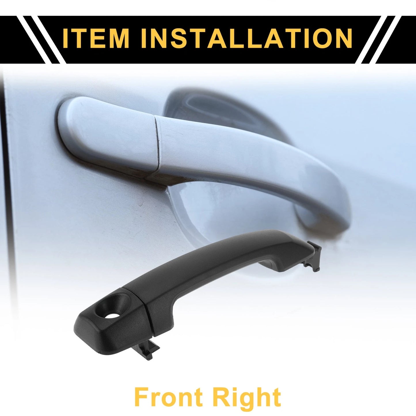 Front Right Exterior Door Handle for Toyota Tundra (2007–2020)
