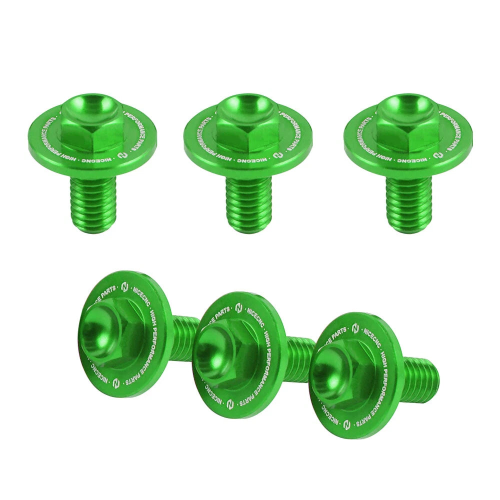 CNC Front Fork Guard Bolts for Kawasaki KLX450R (2008-2015), KX250, KX450, KLX300R